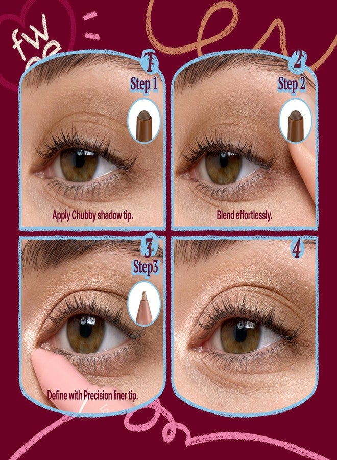 fwee Long-Lasting Dual Coloring Stick Eye Shadow, Different POV | Multi-Use Eye Makeup | All-in-one dual shadow | Powdery finish, Matte shadow, Shimmer | 1.2g (03 Different POV) - Image 5